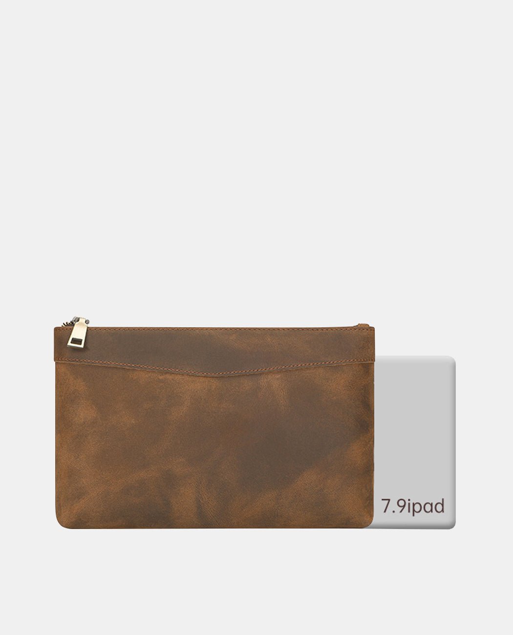 Refined Essentials Clutch Bag -Bags- BAGHUGS-LESN-1110-Dry Leaf Color