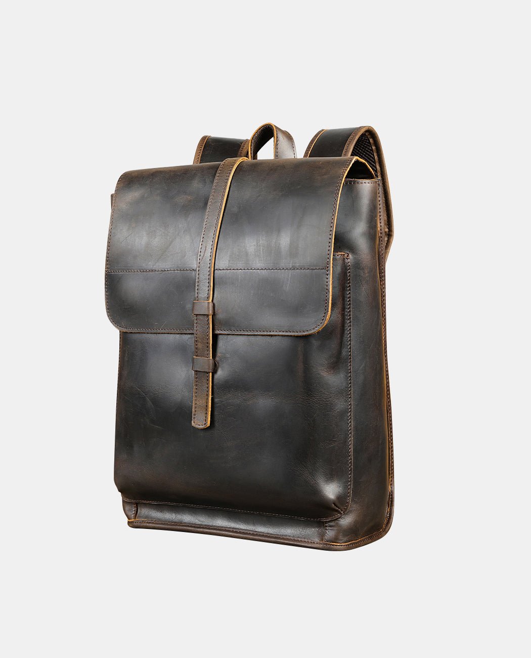 Timely Classic Backpack -Backpacks- BAGHUGS-LEBP-7413-Brass Color