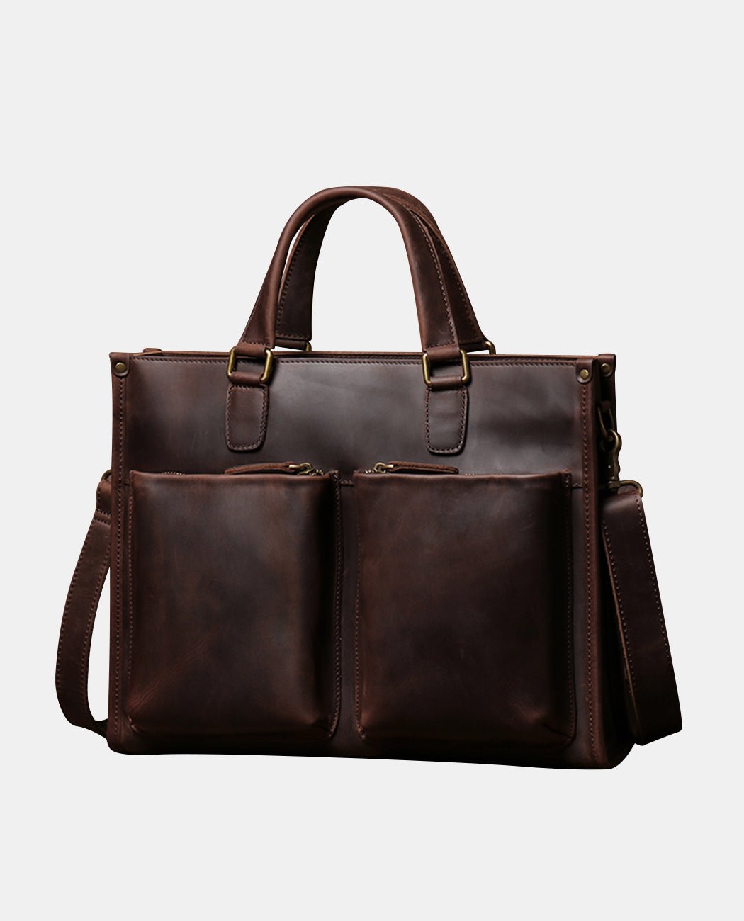 Magnus Valor Handbag -Bags- BAGHUGS-LEHB-9988-Brass Color