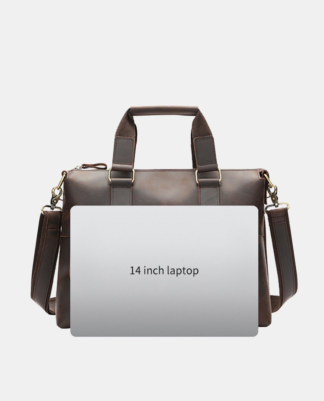 Victor’s Oath Briefcase -Bags- BAGHUGS-LEHB-9914-Gray