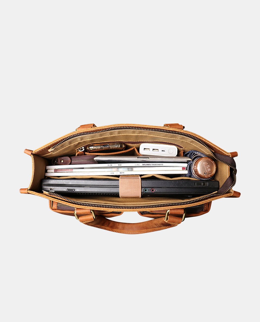 Magnus Valor Handbag -Bags- BAGHUGS-LEHB-9988-Brass Color