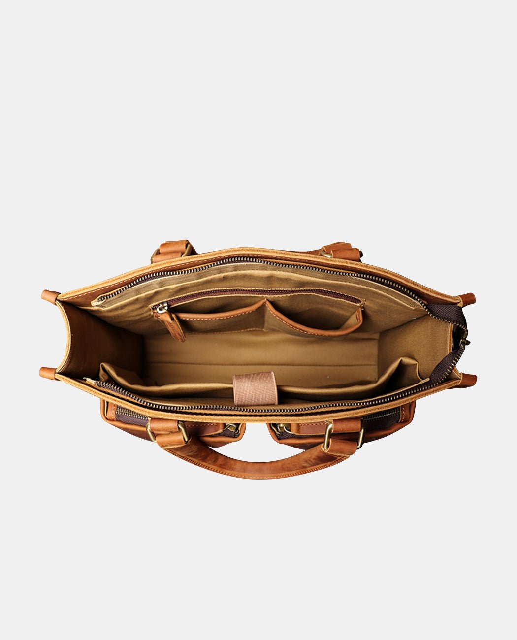 Magnus Valor Handbag -Bags- BAGHUGS-LEHB-9988-Brass Color
