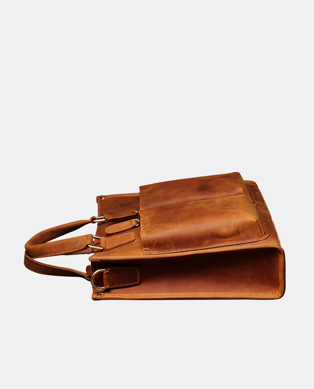 Magnus Valor Handbag -Bags- BAGHUGS-LEHB-9988-Brass Color