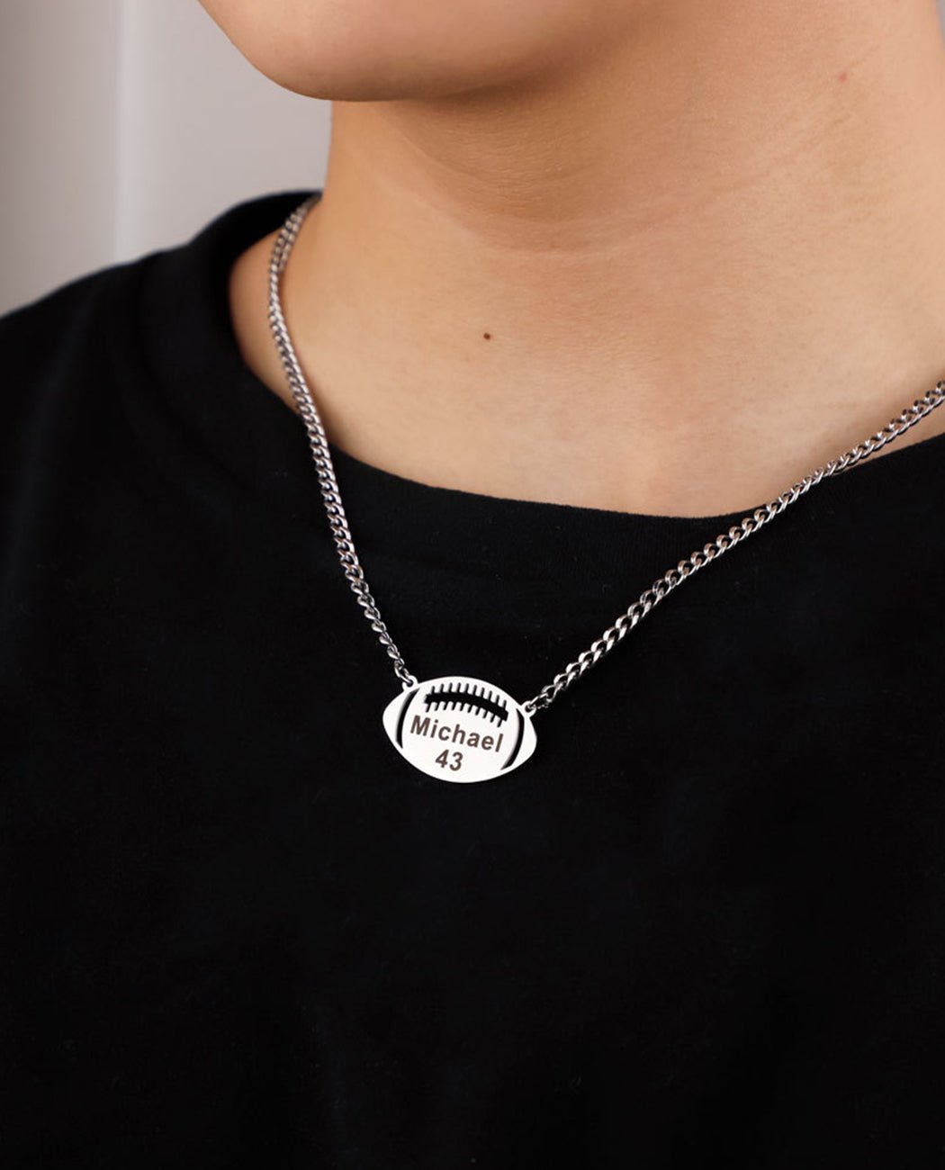 Rugby Necklace