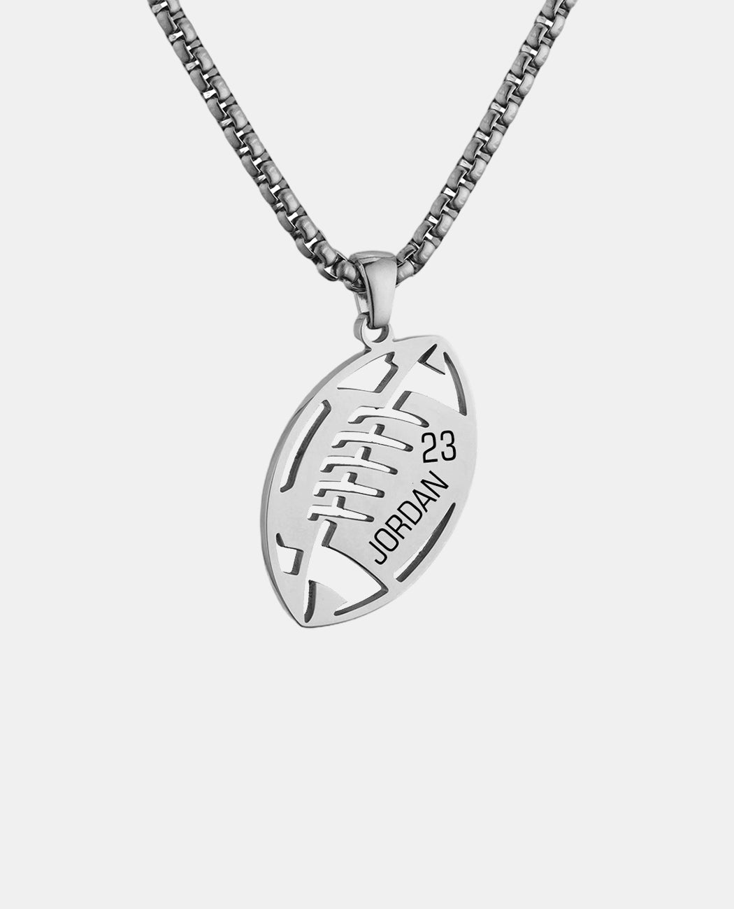 Rugby Player Necklace