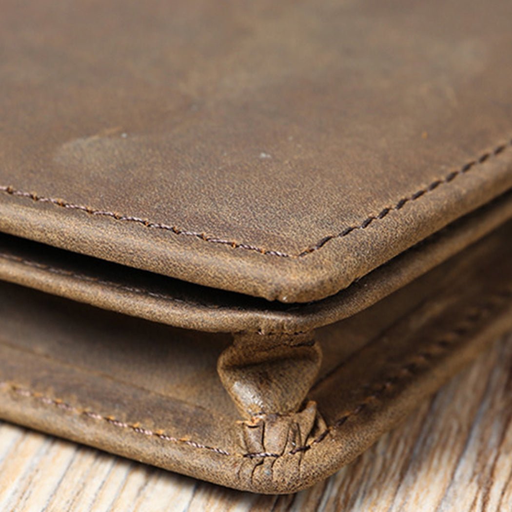 Leather Long Wallet