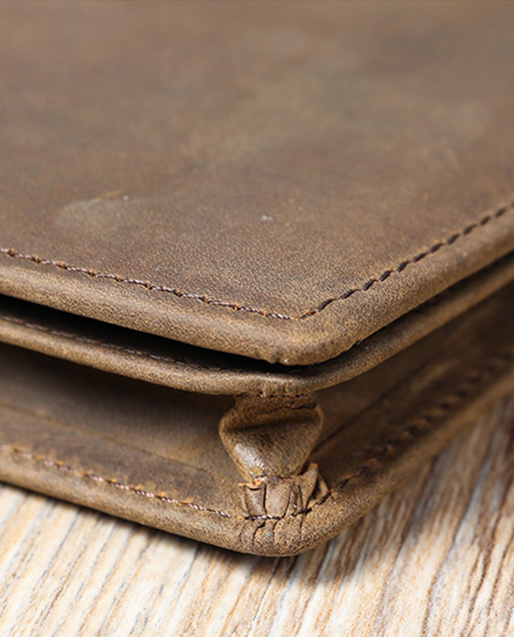 Leather Long Wallet