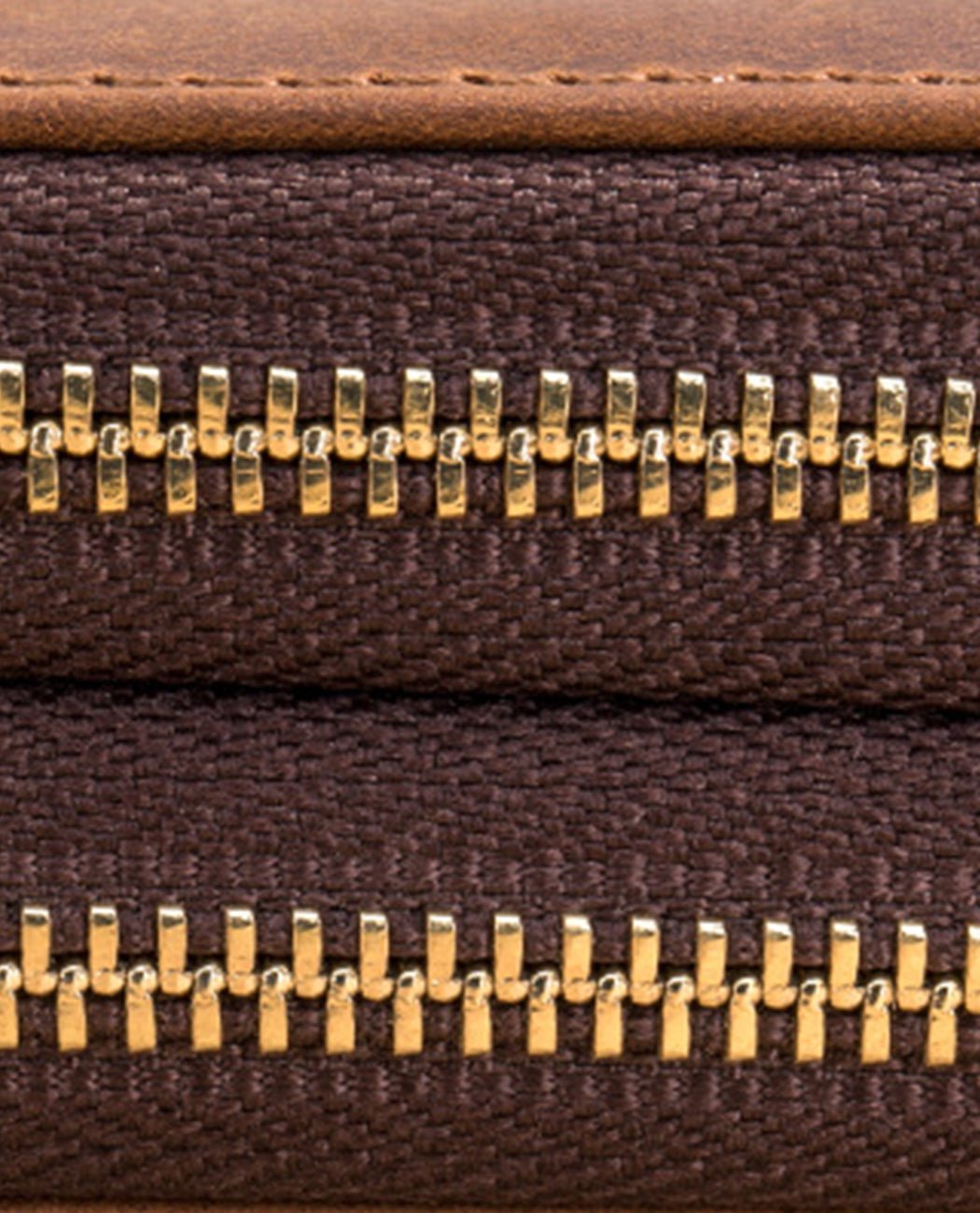Brown Cake Leather Wallet