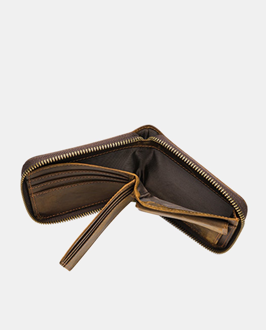 Zip Leather Wallet
