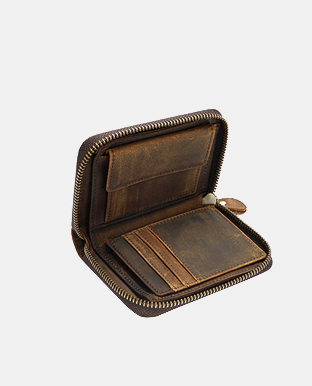 Zip Leather Wallet
