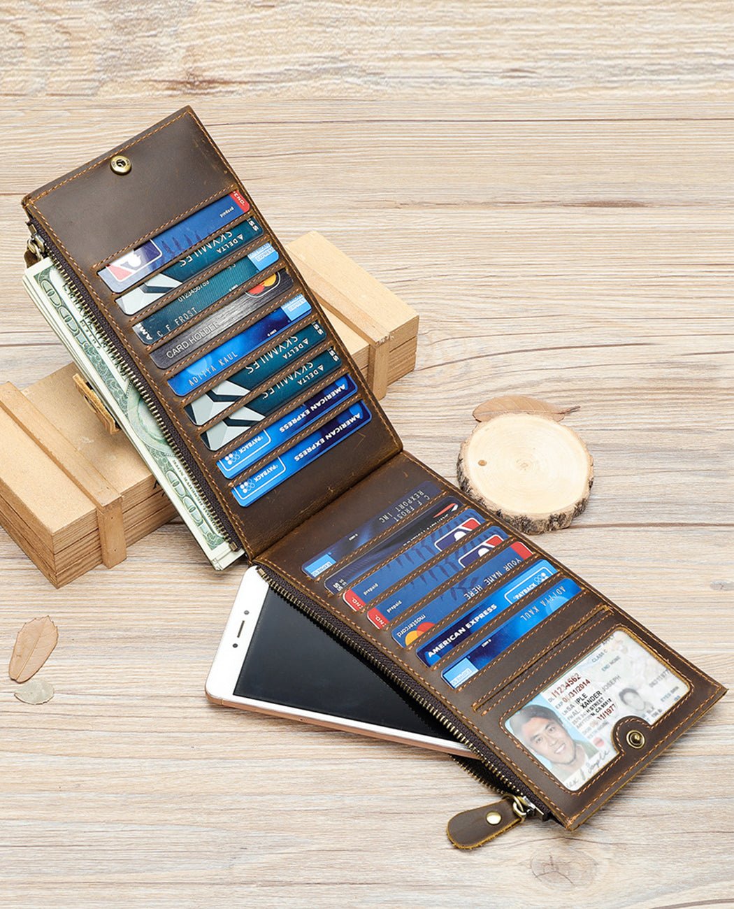 Choco Leather Wallet