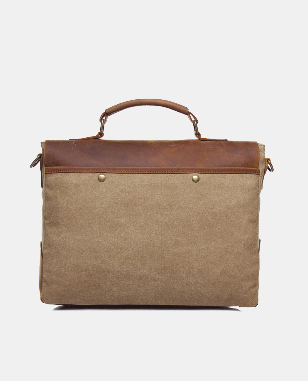 Classic Canvas Messenger Bag -Bags- BAGHUGS-BT1810-Black