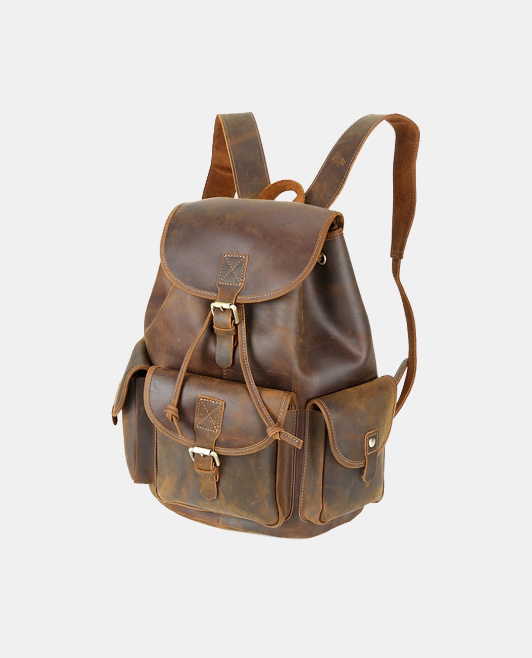 Sierra Trail Backpack -Backpacks- BAGHUGS-LEBP-6505-Brown