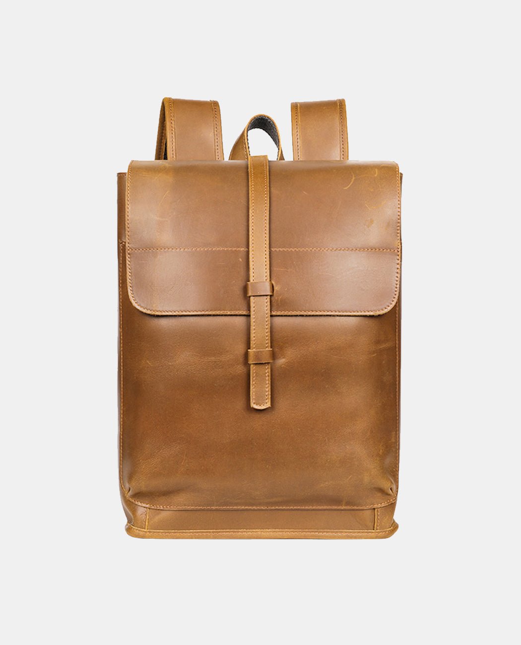 Timely Classic Backpack -Backpacks- BAGHUGS-LEBP-7413-Brass Color