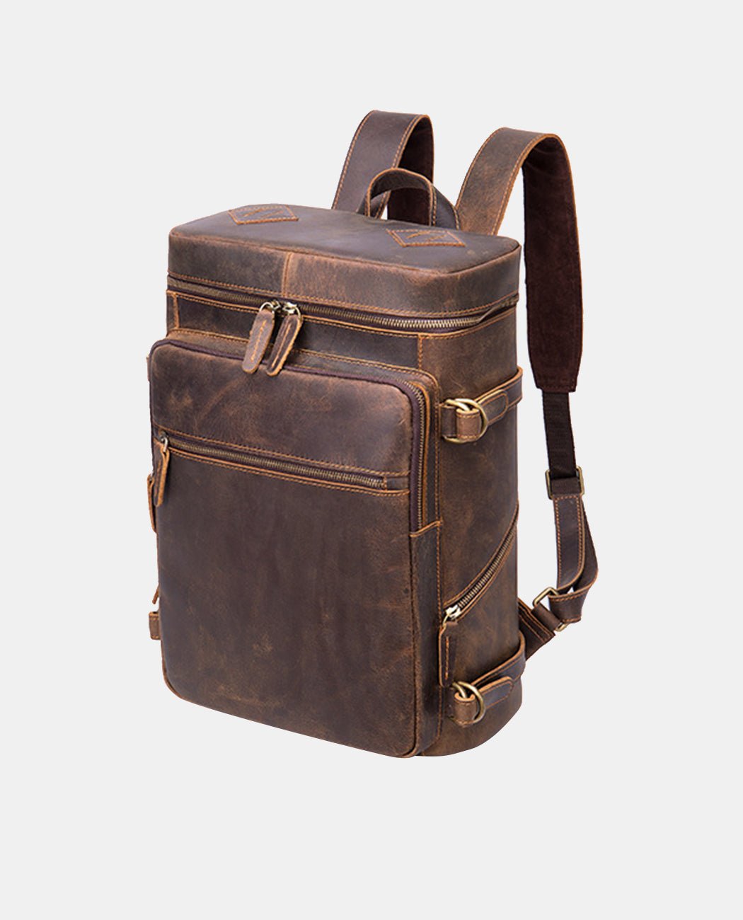 Bonded Journeys Backpack -Backpacks- BAGHUGS-LEBP-9560-H-Brown