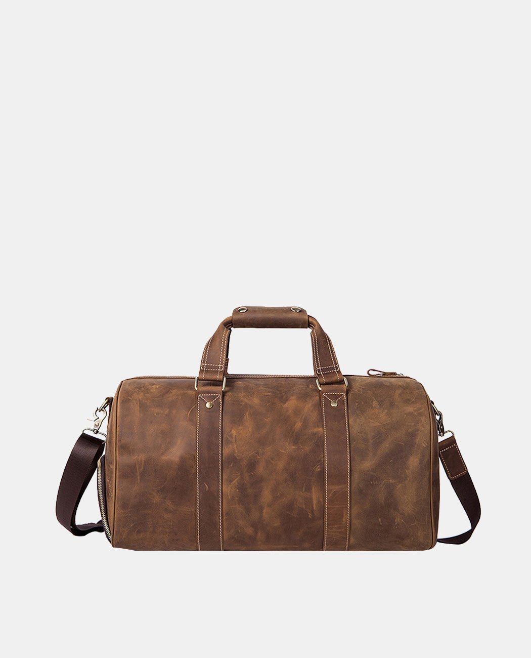 Thavern Duffle Companion -Bags- BAGHUGS-LEDF-1113-Brown
