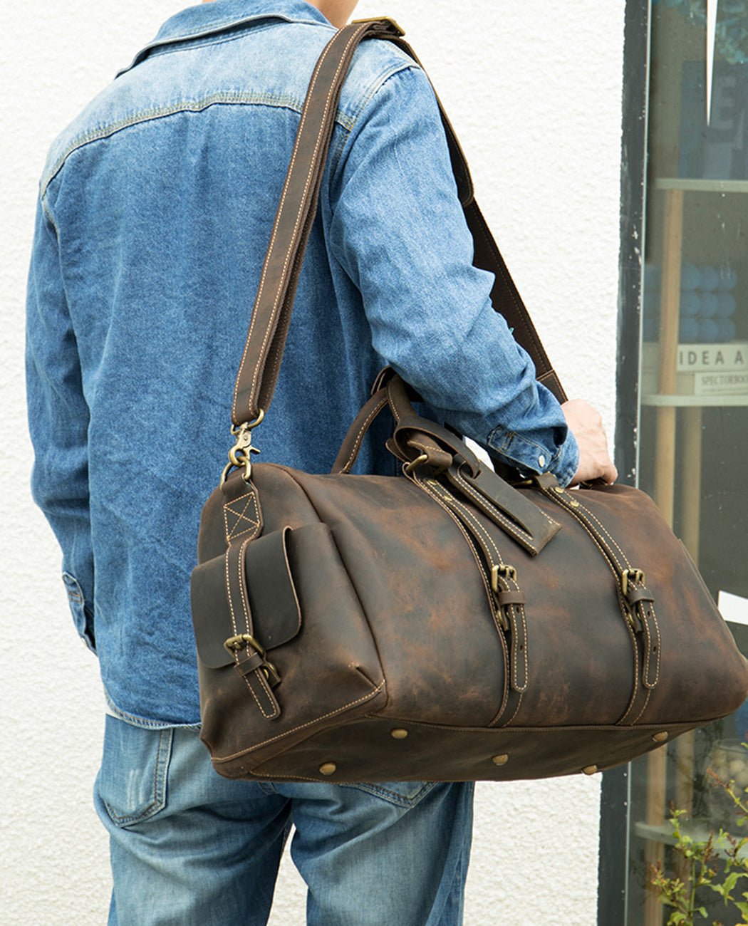 Endeavor Legacy Duffel -Bags- BAGHUGS-LEDF-9466-Deep Brown