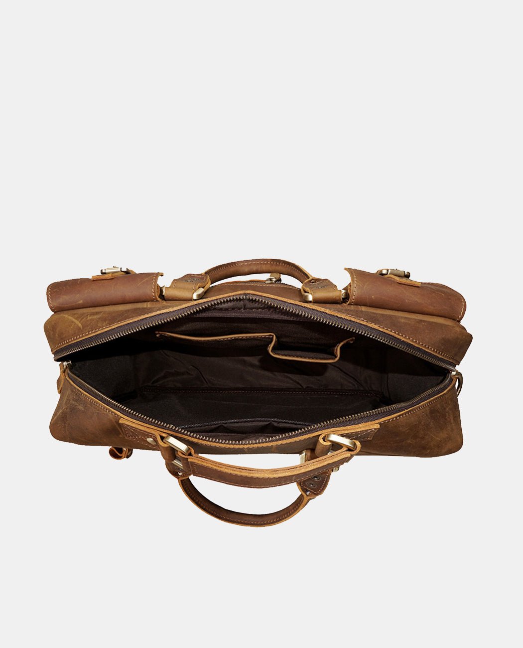 Enduring Tides Travel Duffel Bag -Bags- BAGHUGS-LEDF-9664-Deep Brown