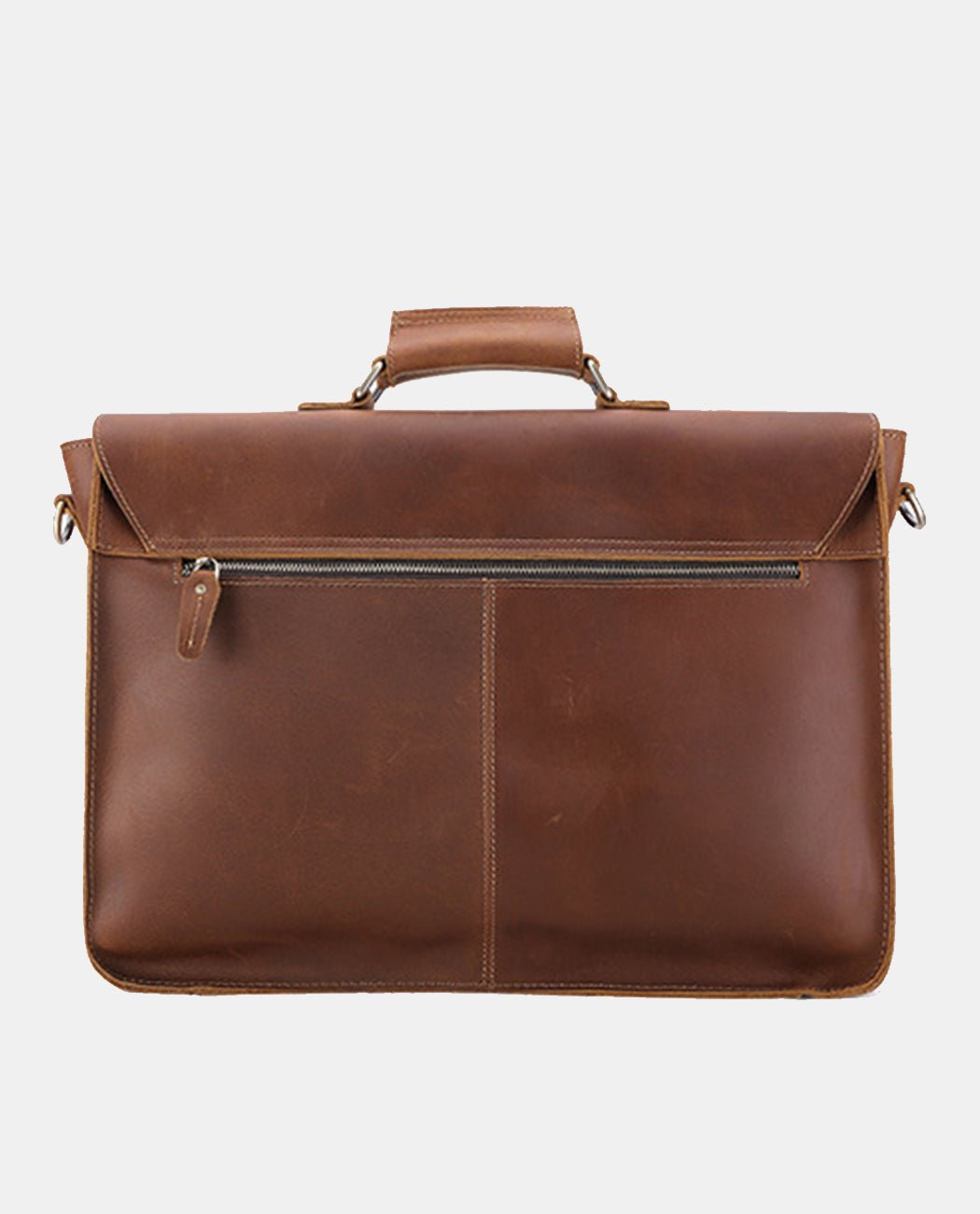 Oliver Heritage Messenger Bag -Bags- BAGHUGS-LEHB-1112-Brown