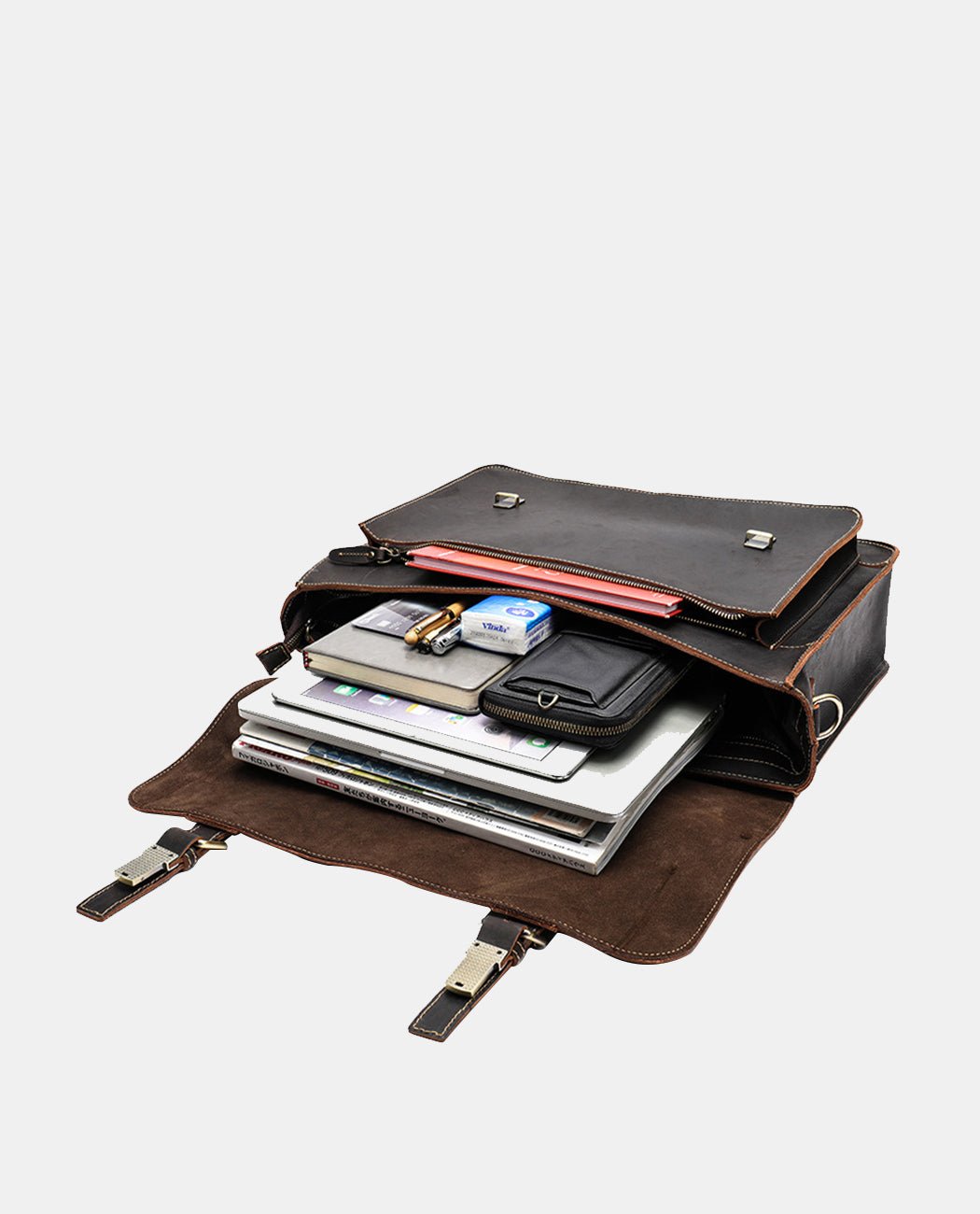 Elliot Briefcase -Bags- BAGHUGS-LEHB-1449-Black
