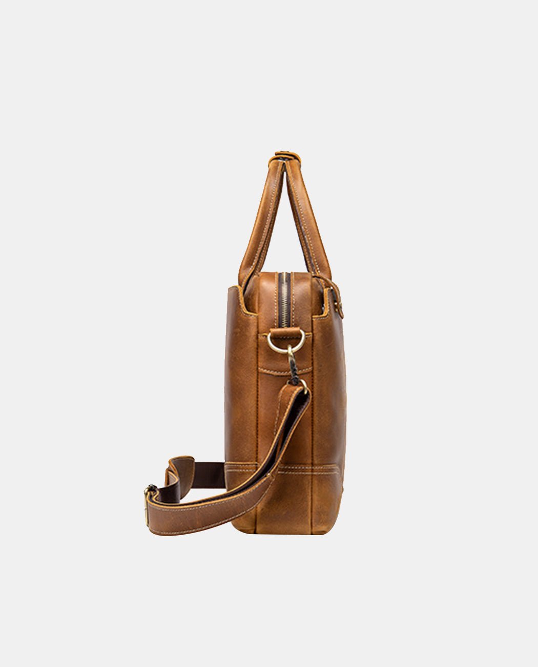 Ewan Business Briefcase -Bags- BAGHUGS-LEHB-2521-Brown