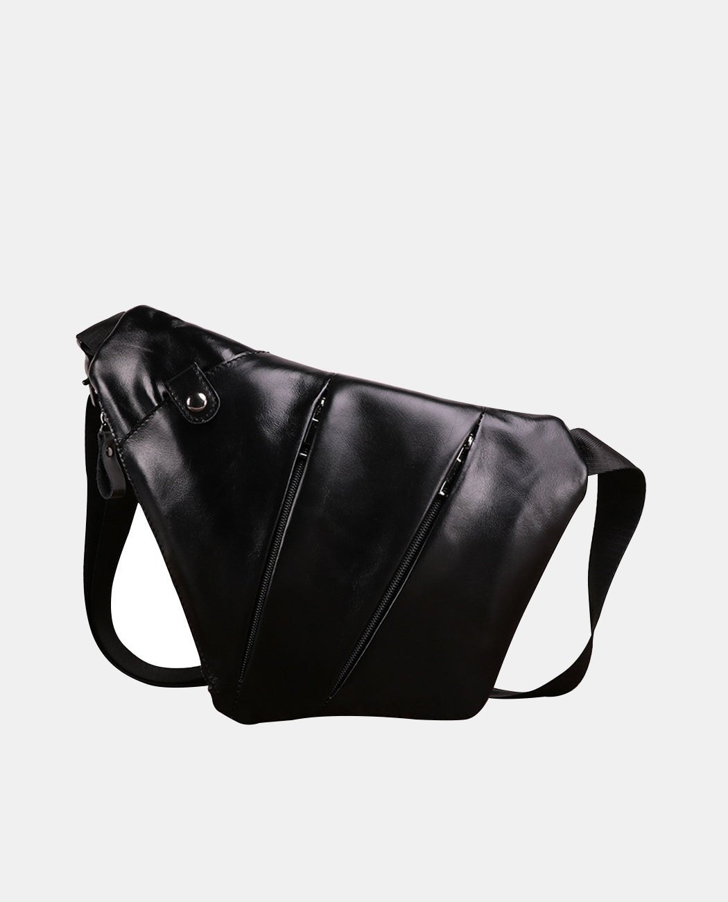 Chic Casual Crossbody Bag -Bags- BAGHUGS-LETT-9986-Black