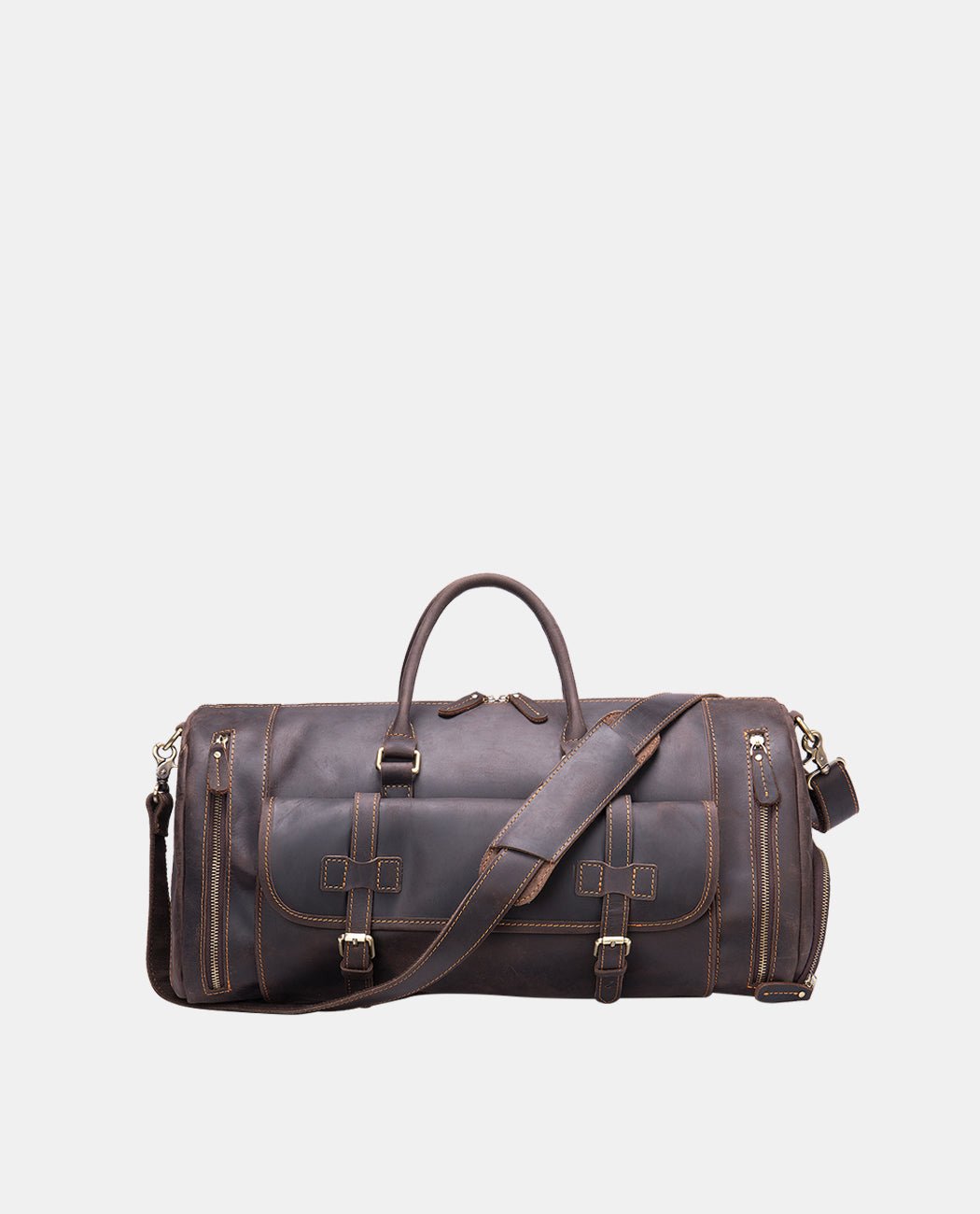 Voyageur Flux Trail Duffel -Bags- BAGHUGS-LEDF-2555-S-Deep Brown