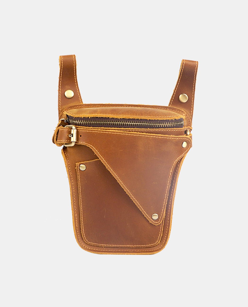 Elren Belt Bag -Bags- BAGHUGS-LEYB-9888-Brass Color