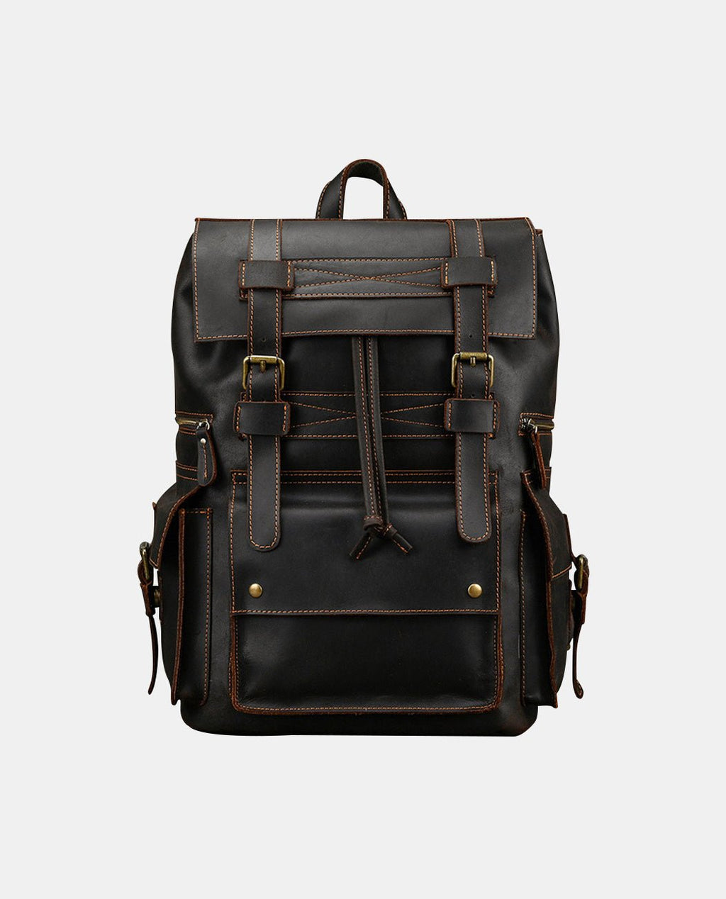Journey Bond Backpack -Backpacks- BAGHUGS-LEBP-9300-Deep Brown
