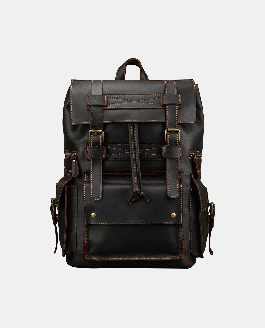 Journey Bond Backpack -Backpacks- BAGHUGS-LEBP-9300-Deep Brown