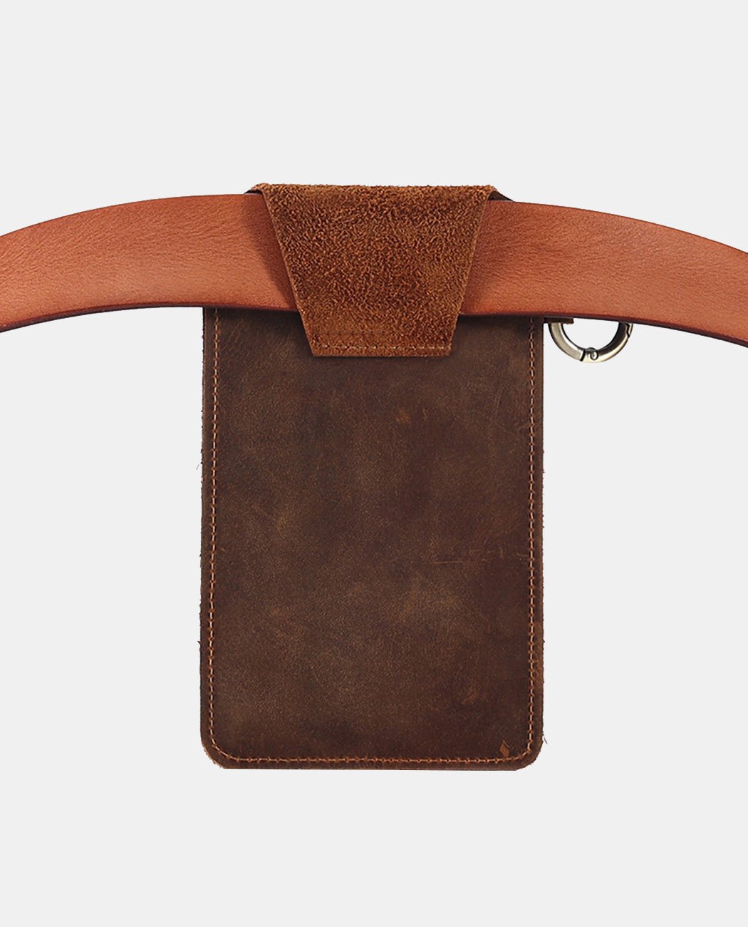 Heritage Crest Holster Pouch -Bags- BAGHUGS-LEYB-8441-Deep Brown