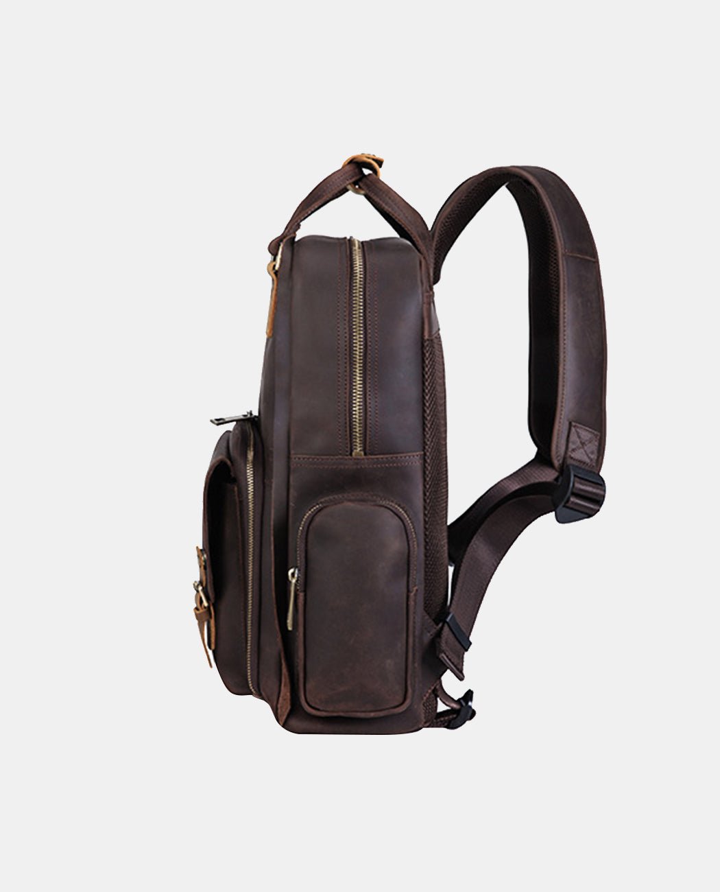 Navigator Camera Backpack -Backpacks- BAGHUGS-LEBP-9011-Deep Brown