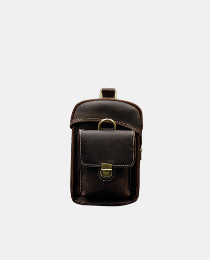 Dark Brown Messenger Bag