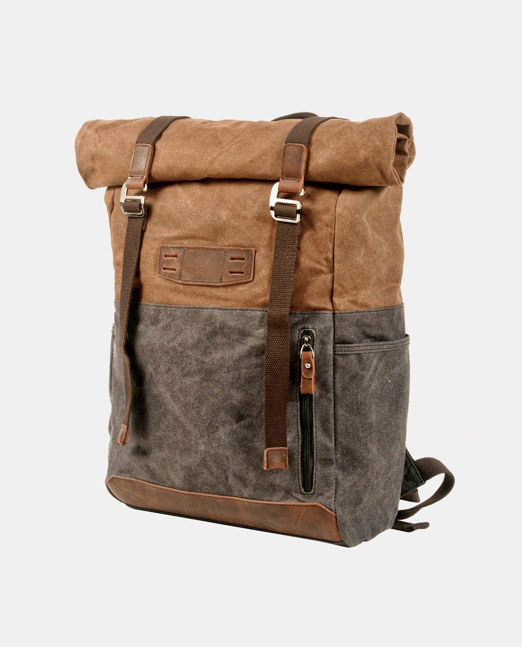 Classic Canvas Backpack -Backpacks- BAGHUGS-MC-04-918-Khaki