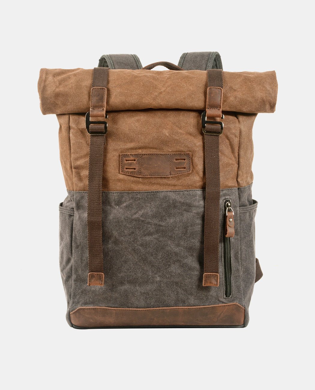 Classic Canvas Backpack -Backpacks- BAGHUGS-MC-04-918-Brown