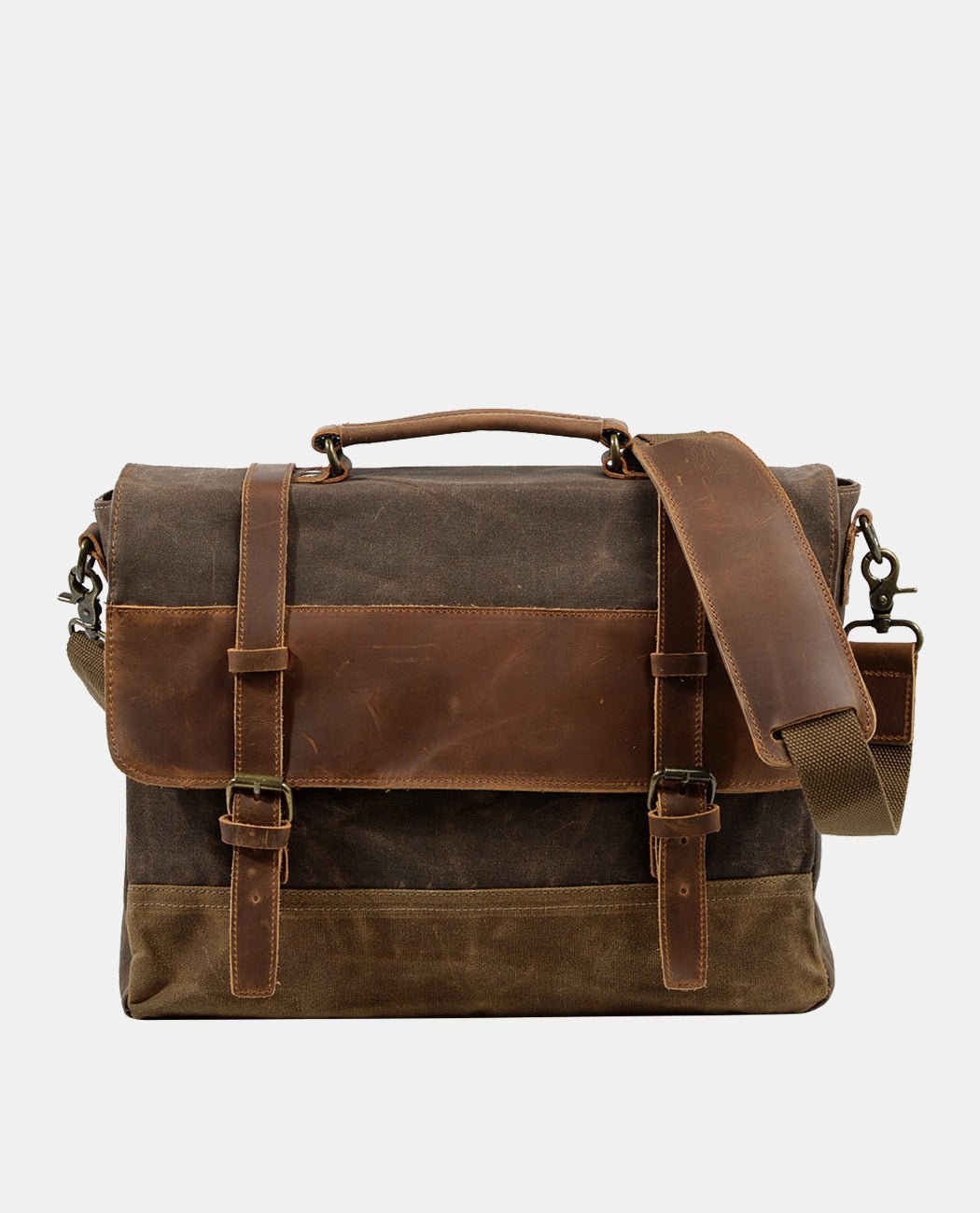 Canvas Casual Crossbody Bag -Backpacks- BAGHUGS-MC-03-248-Brown