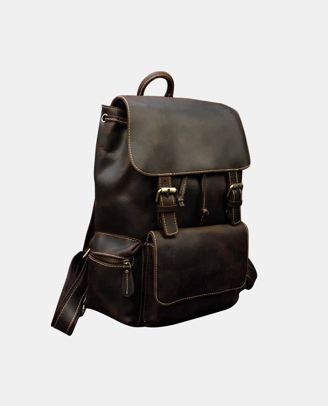 cheap vintage leather backpacks Adventurer Vintage Backpack – BAGHUGS