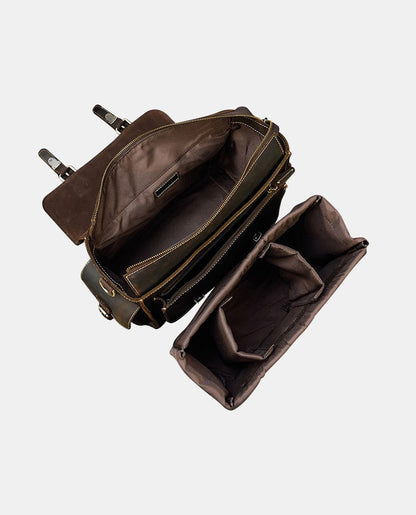 Deep Brown Messenger Bag