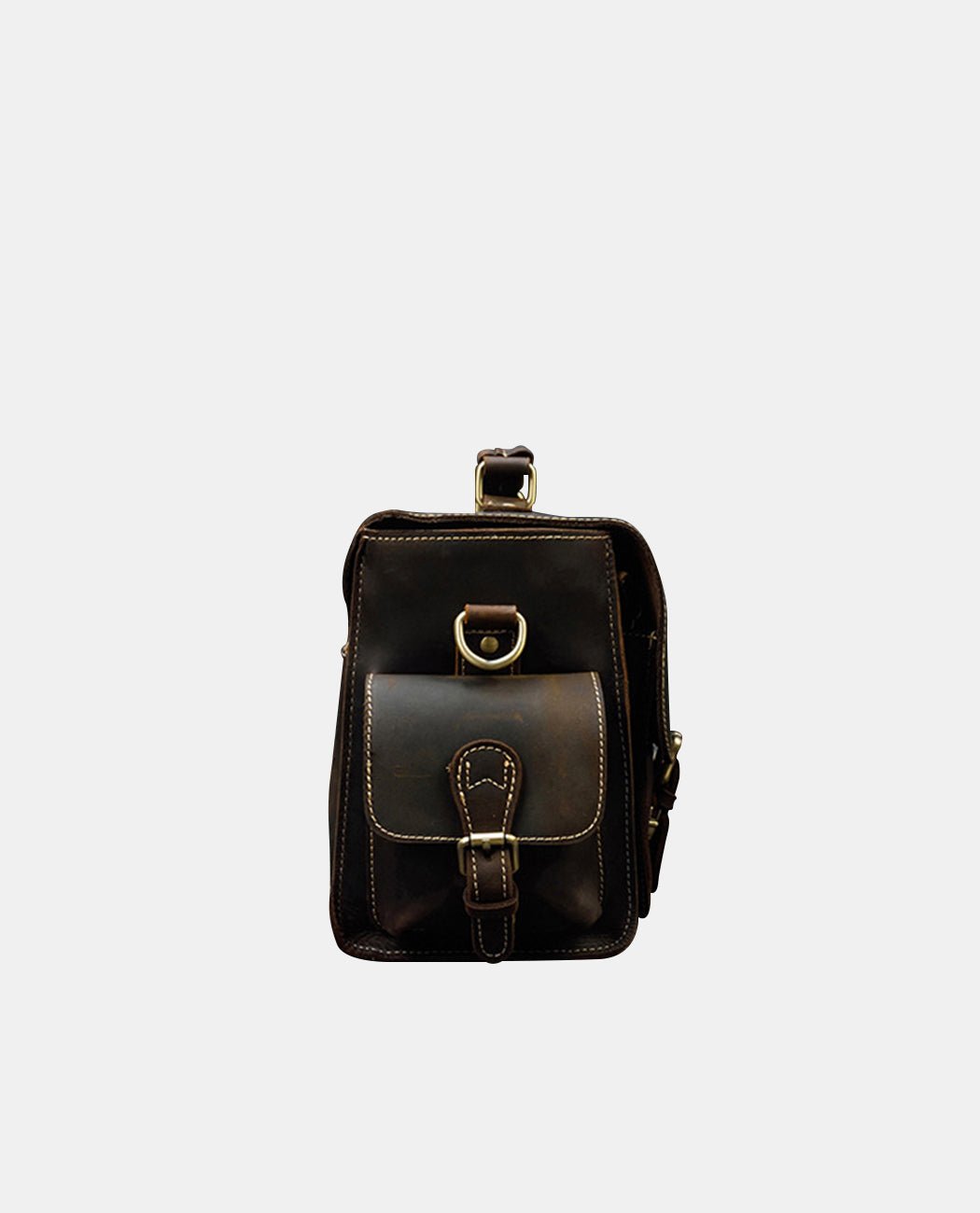 Deep Brown Messenger Bag