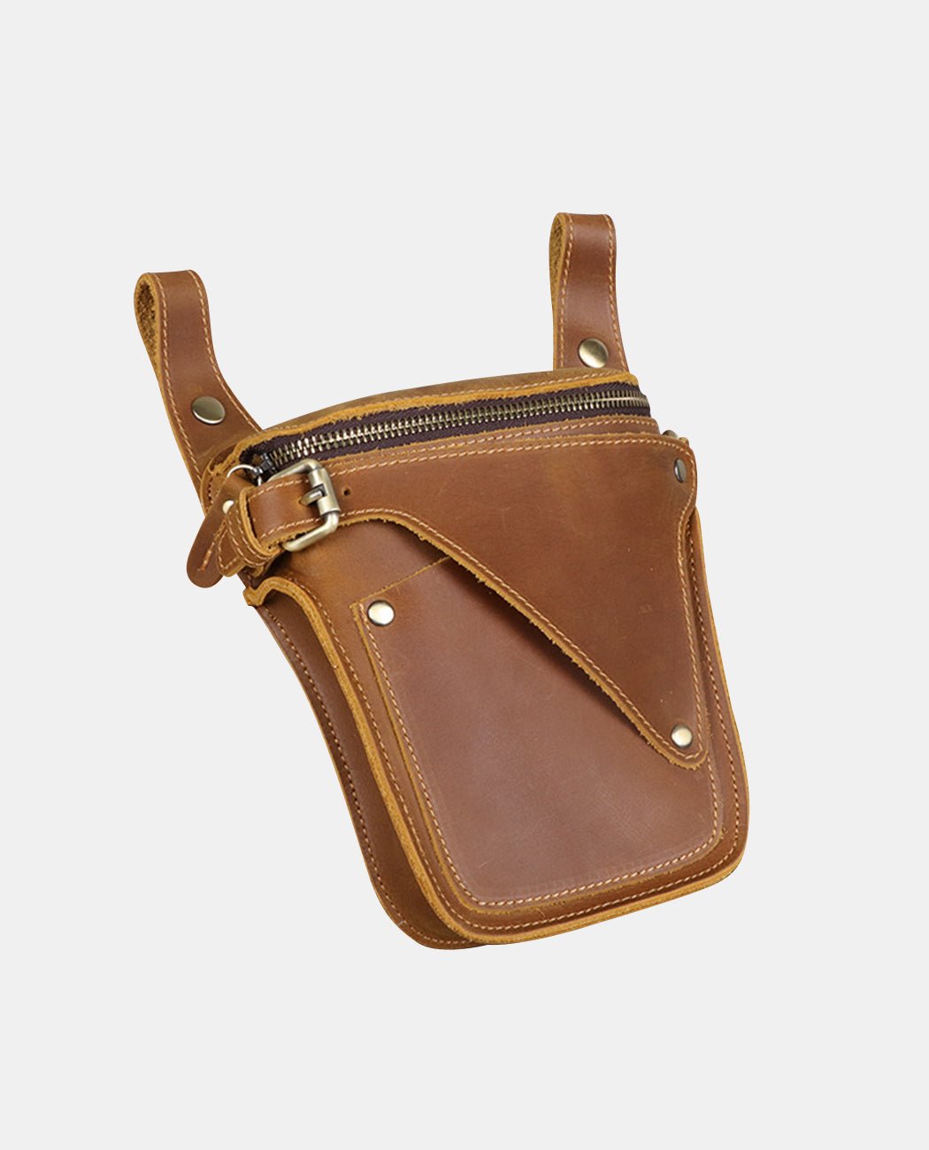 Elren Belt Bag -Bags- BAGHUGS-LEYB-9887-Deep Brown