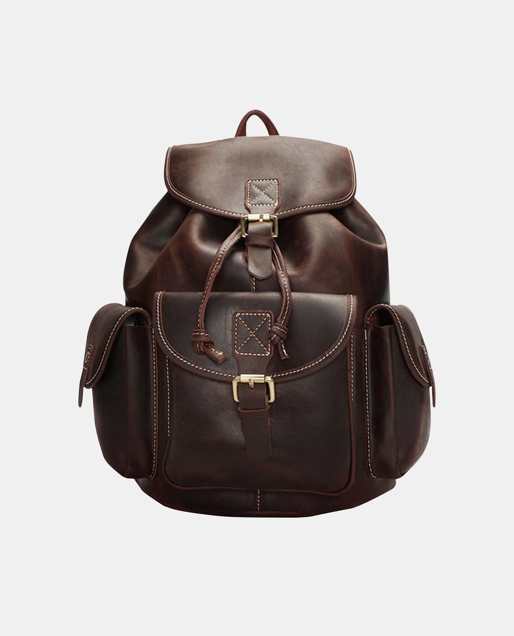 Sierra Trail Backpack -Backpacks- BAGHUGS-LEBP-6504-Deep Brown