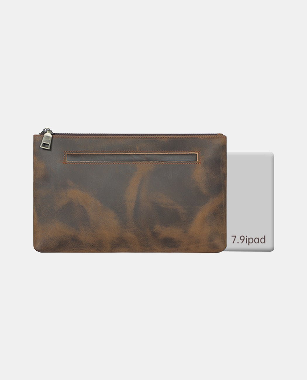 Elegance Unfold Clutch Handbag -Bags- BAGHUGS-LESN-3540-Deep Brown