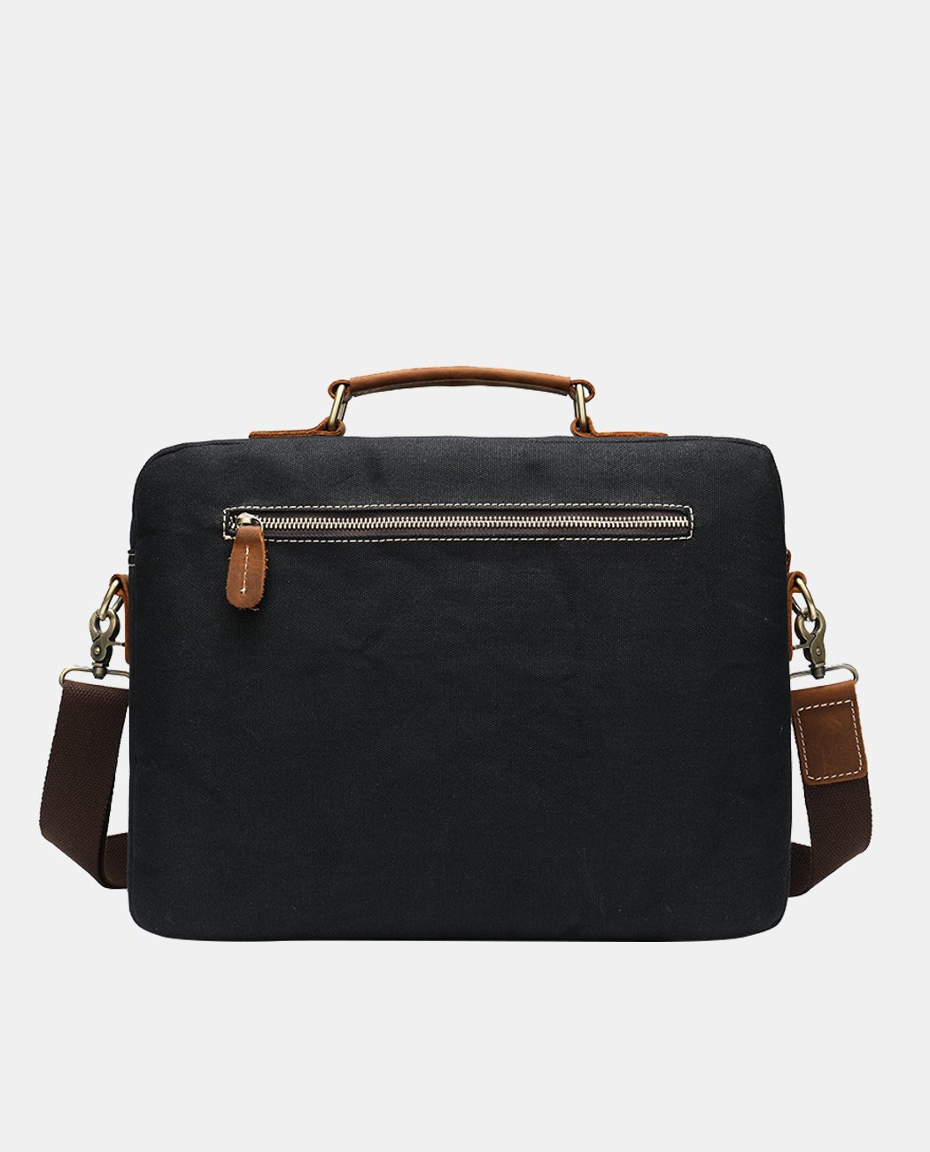 Classic Leather Sling Bag -Bags- BAGHUGS-MR-03-327-Brown