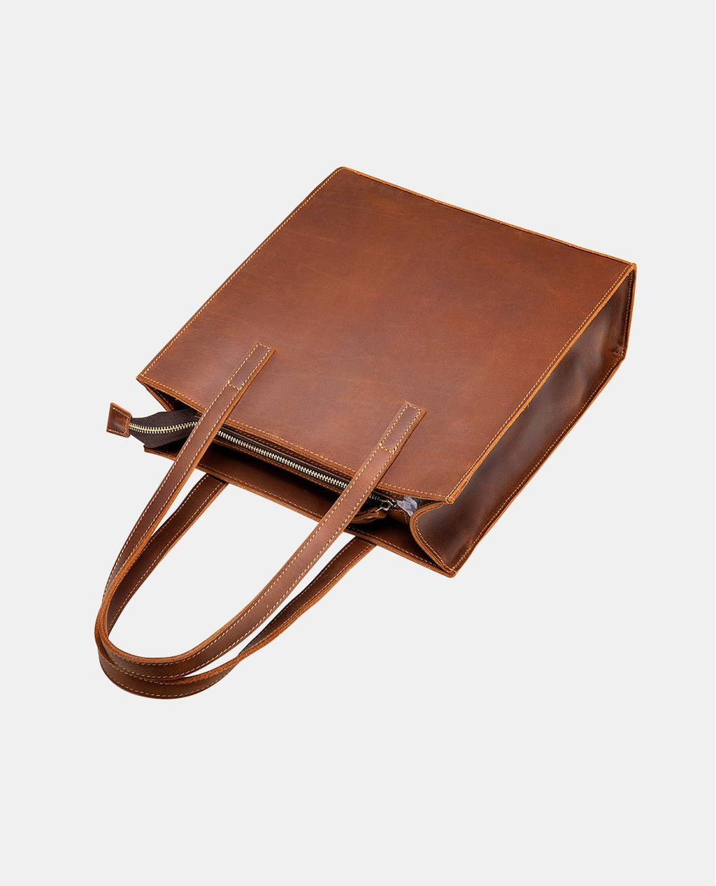 Timeless Luxe Tote -Bags- BAGHUGS-LETT-5789-Deep Brown