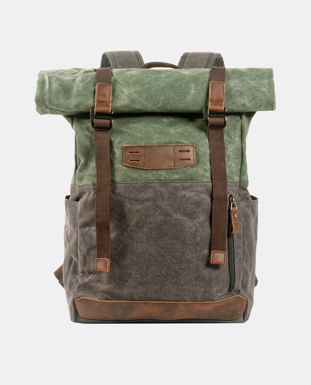 Classic Canvas Backpack -Backpacks- BAGHUGS-MC-04-918-Green