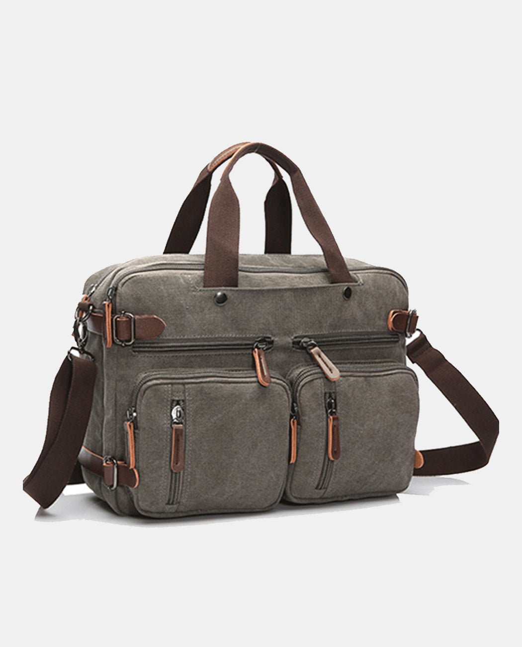 Leisure Canvas Tote Bag -Bags- BAGHUGS-MG8692-S-Gray