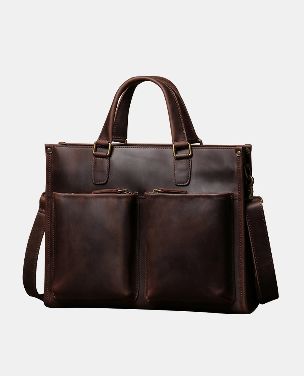 Magnus Valor Handbag -Bags- BAGHUGS-LEHB-9988-Brass Color