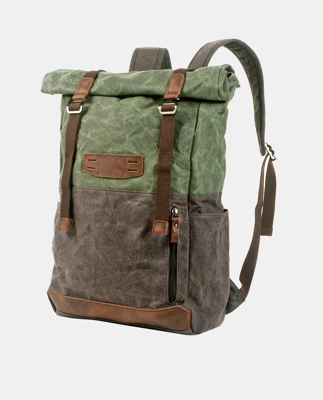 Classic Canvas Backpack -Backpacks- BAGHUGS-MC-04-918-Khaki