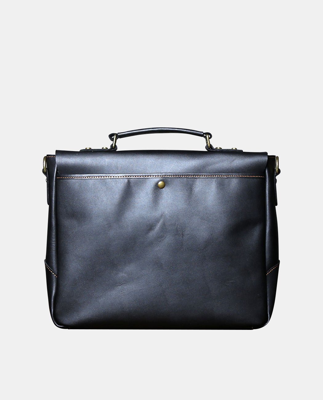 Alden Voyager Messenger Bag -Bags- BAGHUGS-LEHB-7845-S-Black