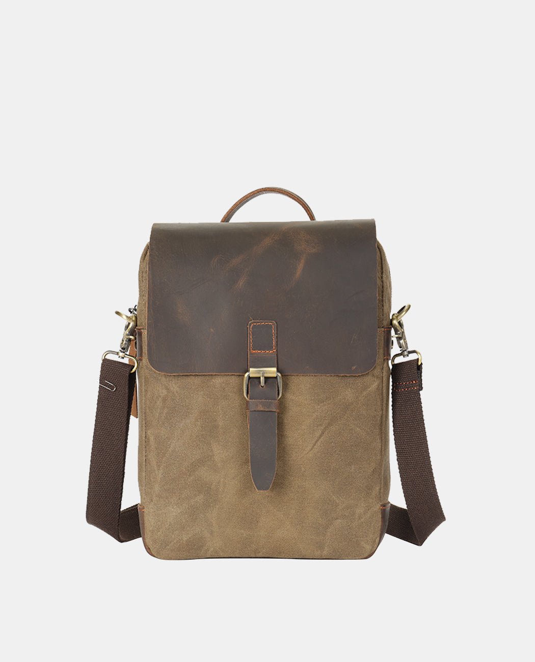 Colored Flip Messenger Bag